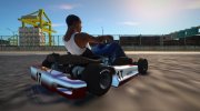 Shifter Kart 125cc для GTA San Andreas миниатюра 4
