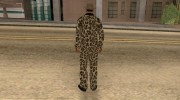 Leopard Anzug for GTA San Andreas miniature 3