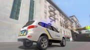 Hyundai Santa Fe  2009 Полиция Украины для GTA San Andreas миниатюра 4