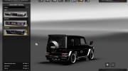 Mercedes-Benz G65 AMG для Euro Truck Simulator 2 миниатюра 6