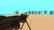 M249 Light Machine Gun para GTA San Andreas miniatura 5