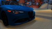 2017 Alfa Romeo Giulia Quadrifoglio for GTA San Andreas miniature 6