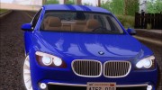BMW 750Li 2012 для GTA San Andreas миниатюра 26