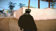 Милиционер в зимней форме V7 для GTA San Andreas миниатюра 4