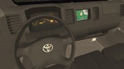 Toyota Haice De Carabineros De Chile для GTA San Andreas миниатюра 7