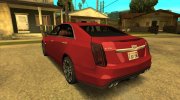 2018 Cadillac CTS-V Lowpoly для GTA San Andreas миниатюра 2