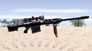 Crossfire Barret M82A1 Obsidian Beast for GTA San Andreas miniature 1
