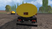 ГАЗ 35071 Бензовоз para Farming Simulator 2015 miniatura 4
