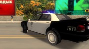 GTA 5 Vapid Stranier Police Cruiser para GTA 3 miniatura 2