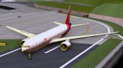 Boeing 777-200ER Asiana Airlines para GTA San Andreas miniatura 1