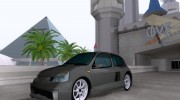 Renault Clio Sport V6 for GTA San Andreas miniature 1