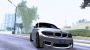 2011 BMW 1M E82 Coupe V2.0 para GTA San Andreas miniatura 5
