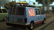 Vapid Speedo Classic News Van for GTA San Andreas miniature 4
