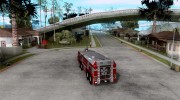 Rosenbauer Simba 8x8 GFLF FDSA для GTA San Andreas миниатюра 3