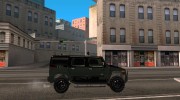FBI Hummer H2 для GTA San Andreas миниатюра 5