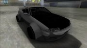 Nissan Skyline R32 Cabrio Rocket Bunny для GTA San Andreas миниатюра 2