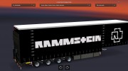 Rammstein Trailers Pack для Euro Truck Simulator 2 миниатюра 3