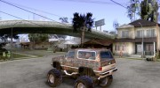 Chevrolet Blazer K5 Monster Skin 6 для GTA San Andreas миниатюра 3