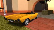 GTA 5 Grotti GT500 Roadster для GTA San Andreas миниатюра 1