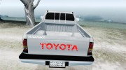 Toyota Hilux 2010 2 doors for GTA 4 miniature 4