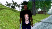 Футболка Paul Walker para GTA San Andreas miniatura 1