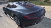 2012 Aston Martin Vanquish para GTA 5 miniatura 6