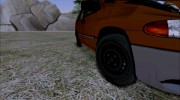 Dodge Caravan 1996 для GTA San Andreas миниатюра 11