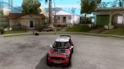 Mini Countryman WRC для GTA San Andreas миниатюра 1