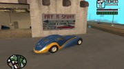 GTA V Truffade Z-Type для GTA San Andreas миниатюра 3