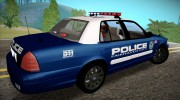 FCPD Ford Crown Victoria para GTA San Andreas miniatura 2