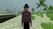 Качественный Фредди Крюгер для GTA San Andreas миниатюра 1