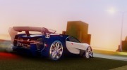 Bugatti Vision GT для GTA San Andreas миниатюра 4