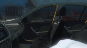 Renault Logan 2020 Такси СитиМобил для GTA San Andreas миниатюра 6