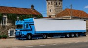 Scania R500 PDT Logistics With Trailer Kassbohrer for Euro Truck Simulator 2 miniature 5