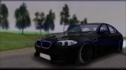 BMW M5 F10 2012 HAMANN para GTA San Andreas miniatura 1