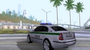 Skoda Superb POLICIE для GTA San Andreas миниатюра 2