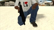 Чёрный MP5 для GTA San Andreas миниатюра 5