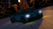 2020 Bugatti Chiron Pur Sport для GTA San Andreas миниатюра 4