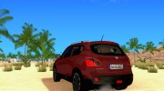 Nissan Qashqai 2011 для GTA San Andreas миниатюра 3