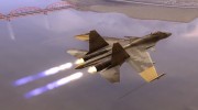 Su-37 Flanker-F для GTA San Andreas миниатюра 3