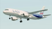 Airbus A320-200 LAN Airlines (CC-BAT) for GTA San Andreas miniature 12