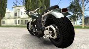 GTA V Western Motorcycle Wolfsbane Stock для GTA San Andreas миниатюра 2