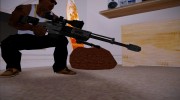 Raab KM50 Sniper Rifle (F.E.A.R. 2) для GTA San Andreas миниатюра 3