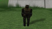 Член группировки Эскадрон Смерти в бронекостюме «Булат» из S.T.A.L.K.E.R para GTA San Andreas miniatura 5