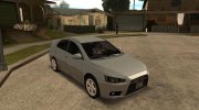 Mitsubishi Lancer 2.0 GT 2014 - Improved (Low Poly) for GTA San Andreas miniature 3