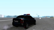Opel Astra Police для GTA San Andreas миниатюра 3