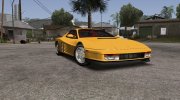 Ferrari Testarossa 1984 (IVF) para GTA San Andreas miniatura 1