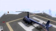 Robinson R44 Raven II NC 1.0 Скин 1 para GTA San Andreas miniatura 3