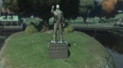 Статуя Клода Спида para GTA 4 miniatura 1