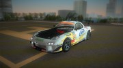 Mazda RX-7 FD3S RE Amemiya (Racing Car Arial) for GTA Vice City miniature 1